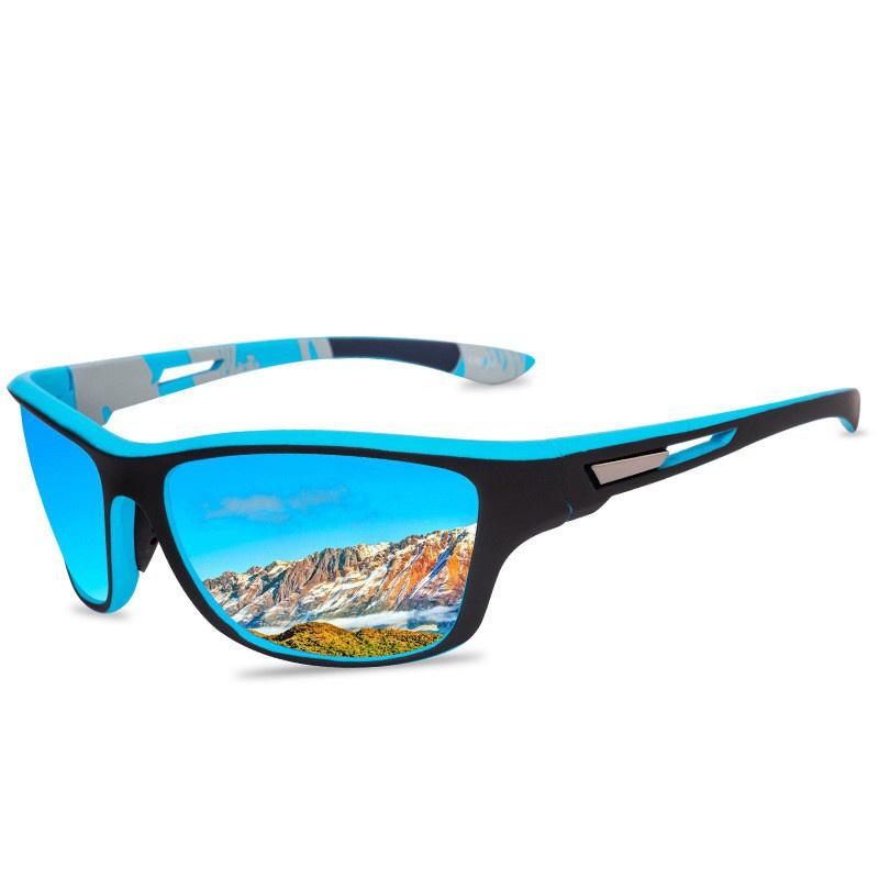 1 Pcs Fashion Sports Sunglasses Men Colorful Polarized Sunglasses Outdoor Cycling Sunglasses