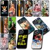 Luffy Roronoa Zoro Nami ONE PIECES Phone Case for Samsung Galaxy Note 20 9 10 S8 S10 Lite S9 Plus A54 A53 A21S S10E A17 Cover