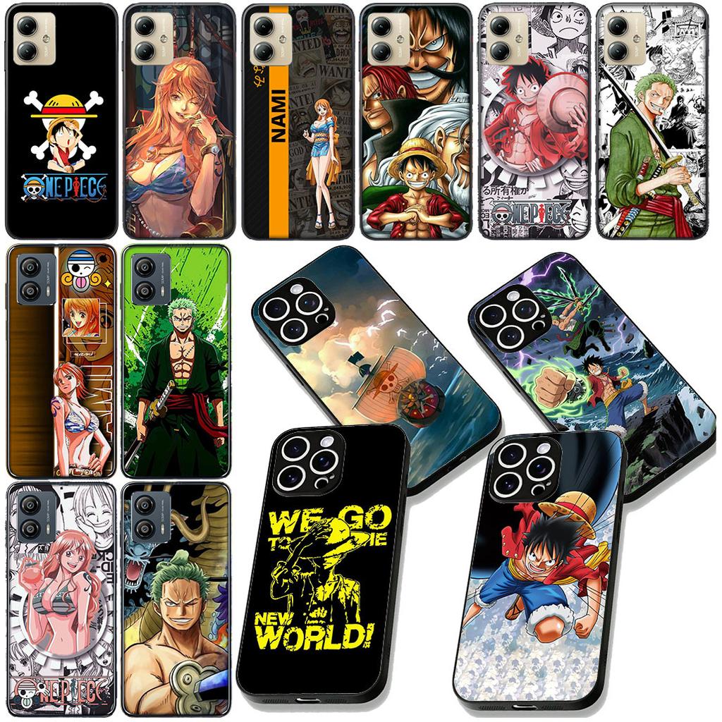 Luffy Roronoa Zoro Nami ONE PIECES Phone Case for Samsung Galaxy Note 20 9 10 S8 S10 Lite S9 Plus A54 A53 A21S S10E A17 Cover