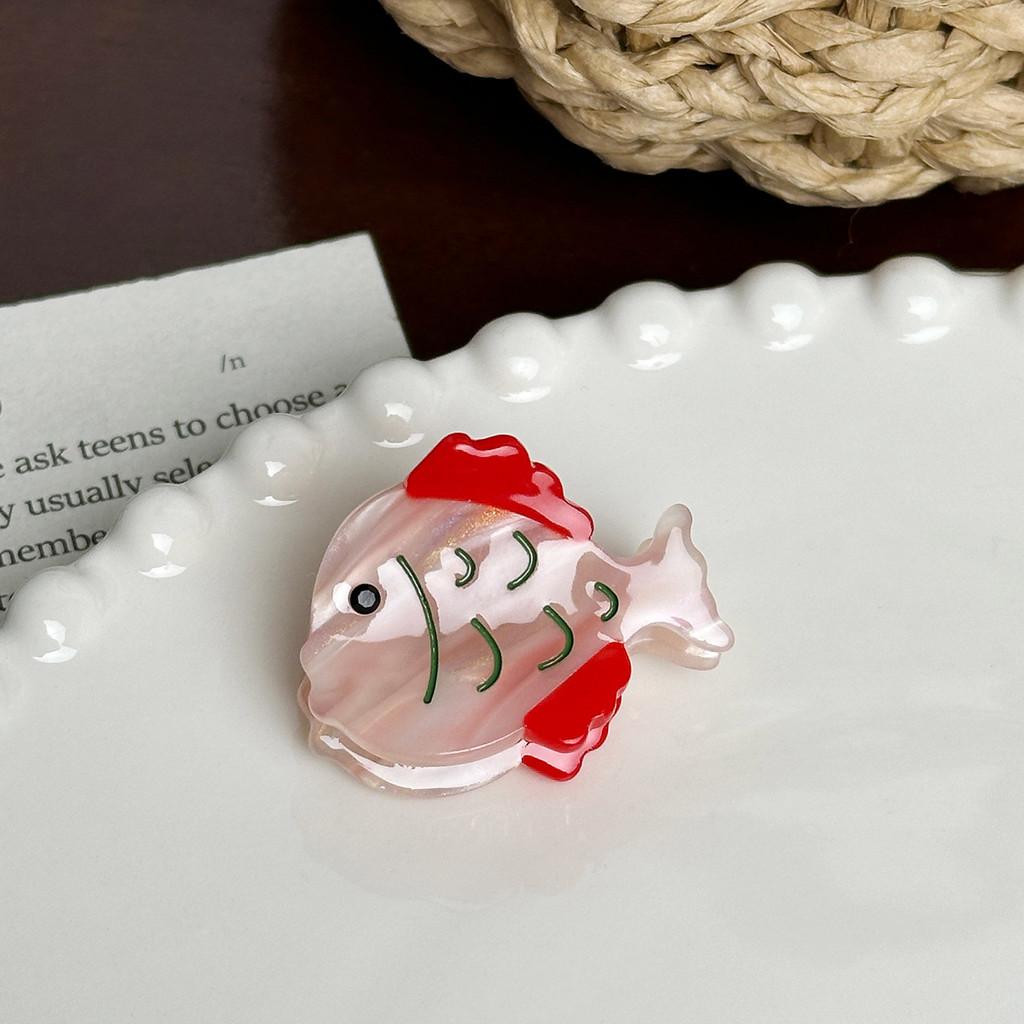 Трендовые мини-заколки для волос с очаровательными узорами морских животных, идеально подходящие для повседневных нарядов