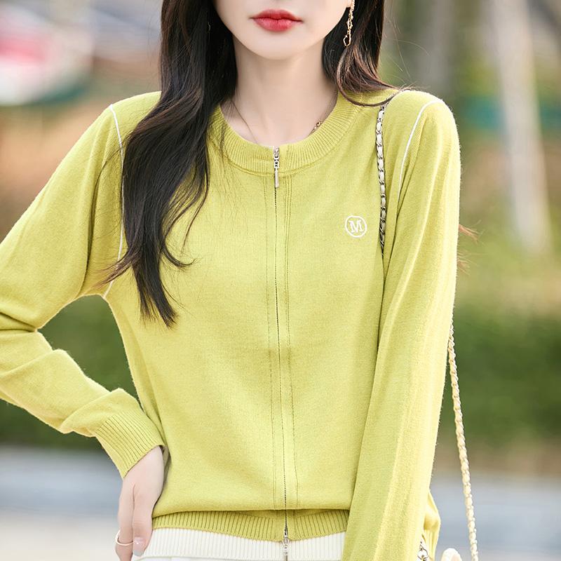 Женский легкий кардиган из 50% шерсти и 50% шелка Mulberry — универсальный трикотаж на все 4 сезона для комфорта и стиля в любое время года