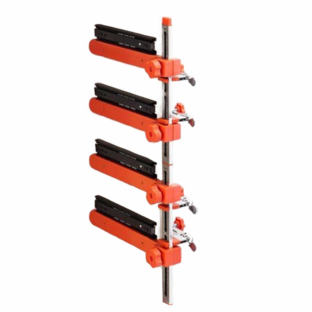 Adjustable Drawer Jig Drawer Slide Clamp Rubber Pad Protection Stainless Steel Support Adjustable Length Drawer Clamp