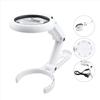 Portable Foldable Magnifier Magnifying Glasses With 8 Led Light 5x/11x Handheld Magnifier For Seniors Children Reading