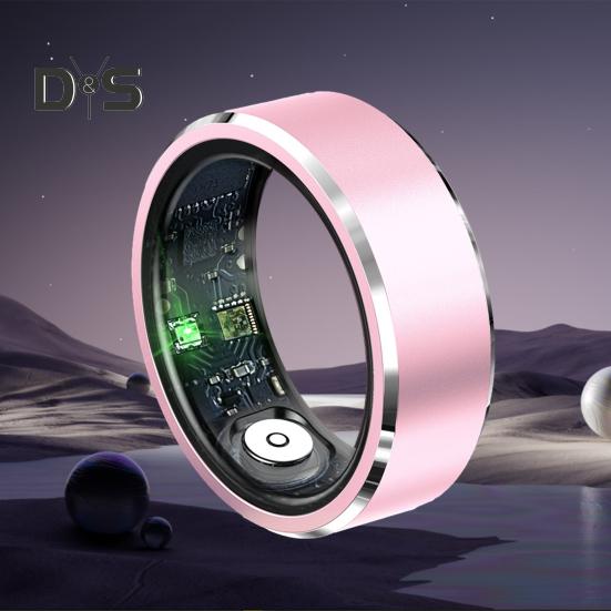 Смарт-кольцо высокой точности IP68 водонепроницаемое фитнес-кольцо для здоровья с монитором сердечного ритма и артериального давления для мужчин и женщин