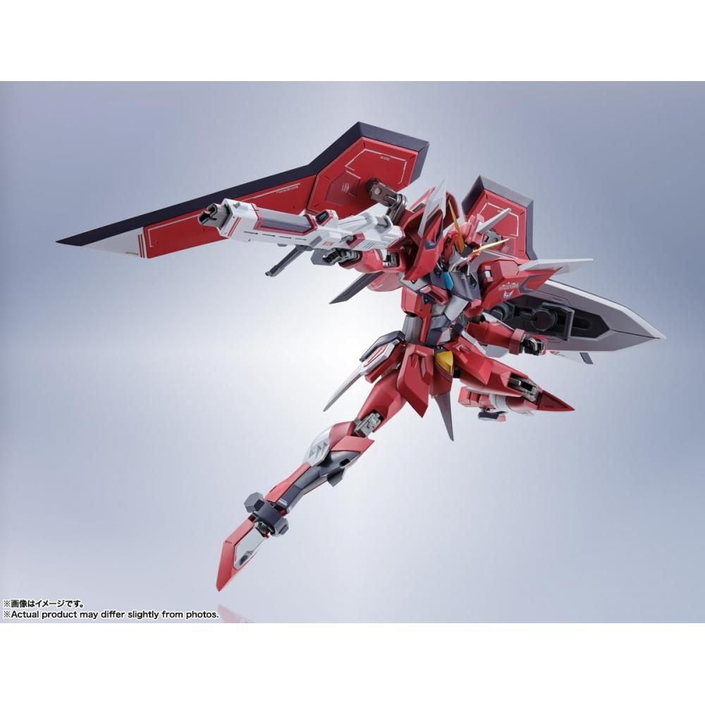 МЕТАЛЛИЧЕСКИЙ РОБОТ Spirits SIDE MS Mobile Suit Gundam SEED FREEDOM Immortal Justice Gundam примерно 140 мм ABS и ПВХ и литая окрашенная подвижная фигурка