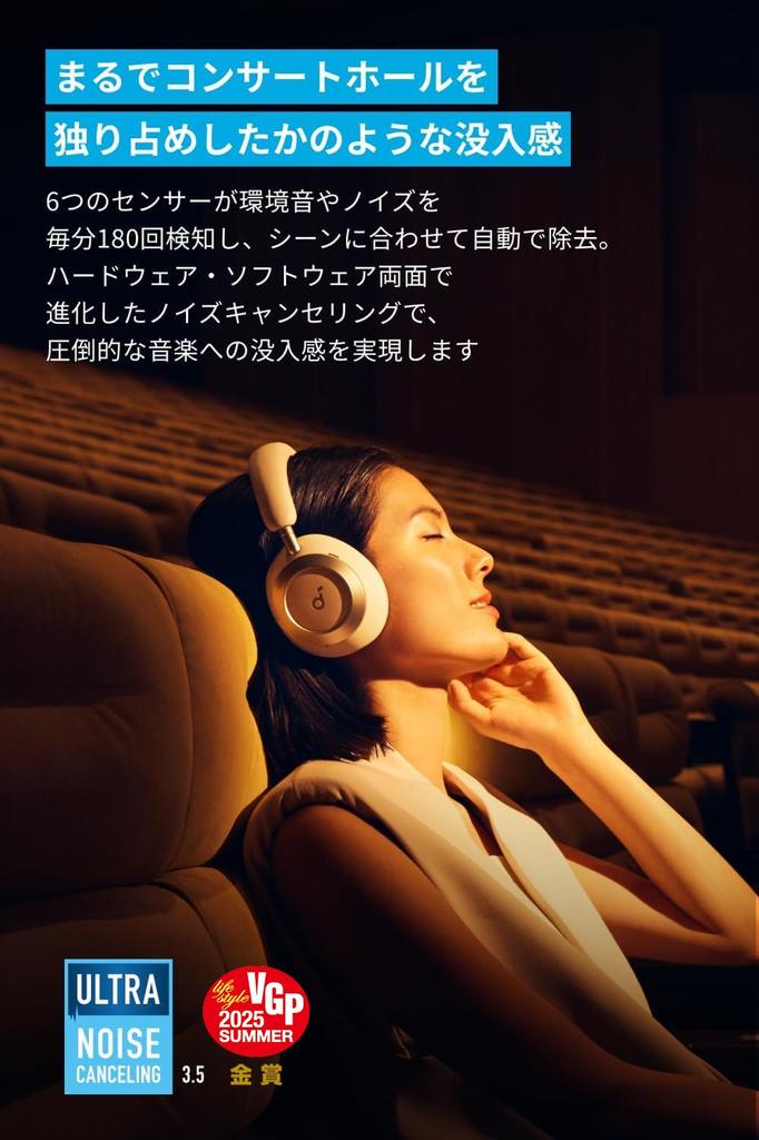 Anker Soundcore Space One Pro Беспроводные до 60 часов воспроизведения музыки Ультрашумоподавление Совместимость с аудио LDAC Поддержка захвата окружающего звука