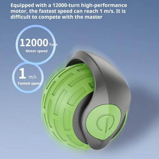 Интерактивный мяч для кошек, самокатящийся умный мяч, автоматическая движущаяся игрушка-мяч, электрическая игрушка для домашних животных