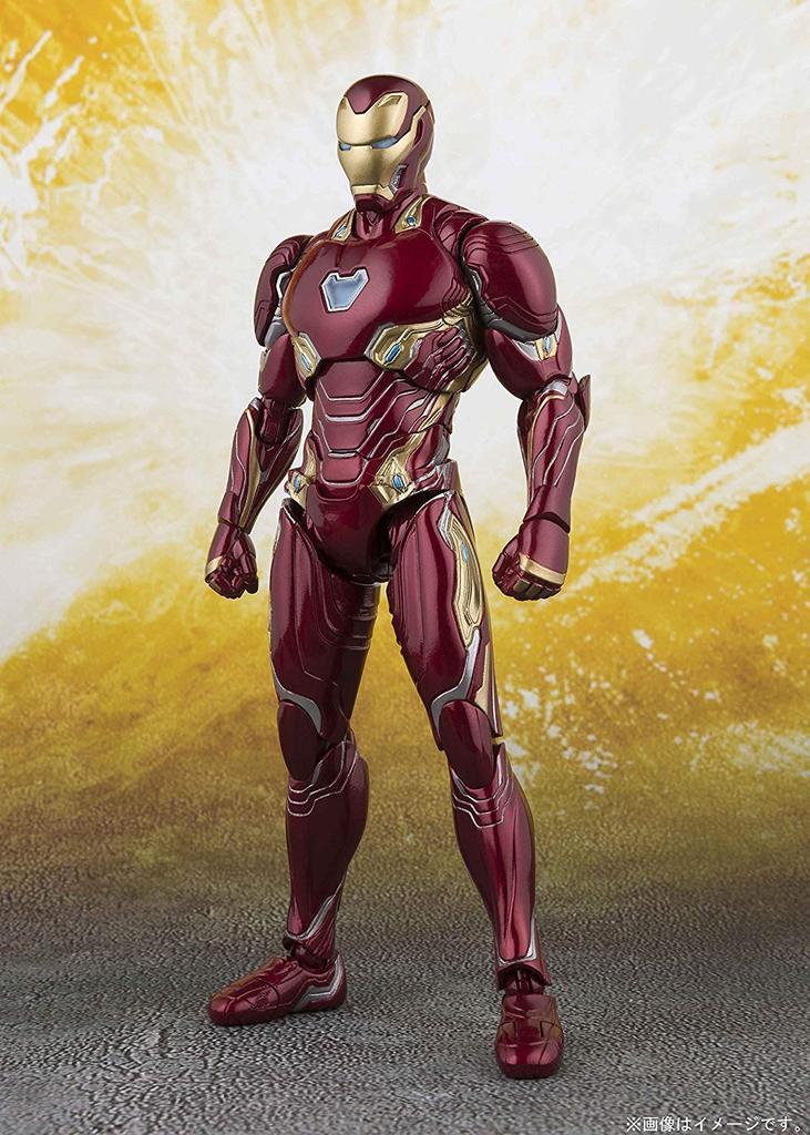 TAMASHII NATIONS Avengers Iron Man Mark 50 155mm Painted Movable Figure S.H.Figuarts (Avengers/Infinity War) Approx. PVC/ABS