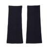 Ribbon Ribbed Boucle Leg Warmers_Black