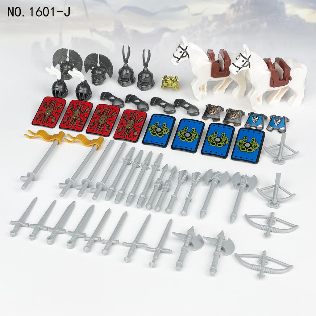 Medieval Knight Kit Accessories Parts Children's Building Block Toy