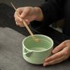 Большая емкость для заваривания чая, гладкая зеленая чашка для заваривания чая, аксессуары для чайного сервиза