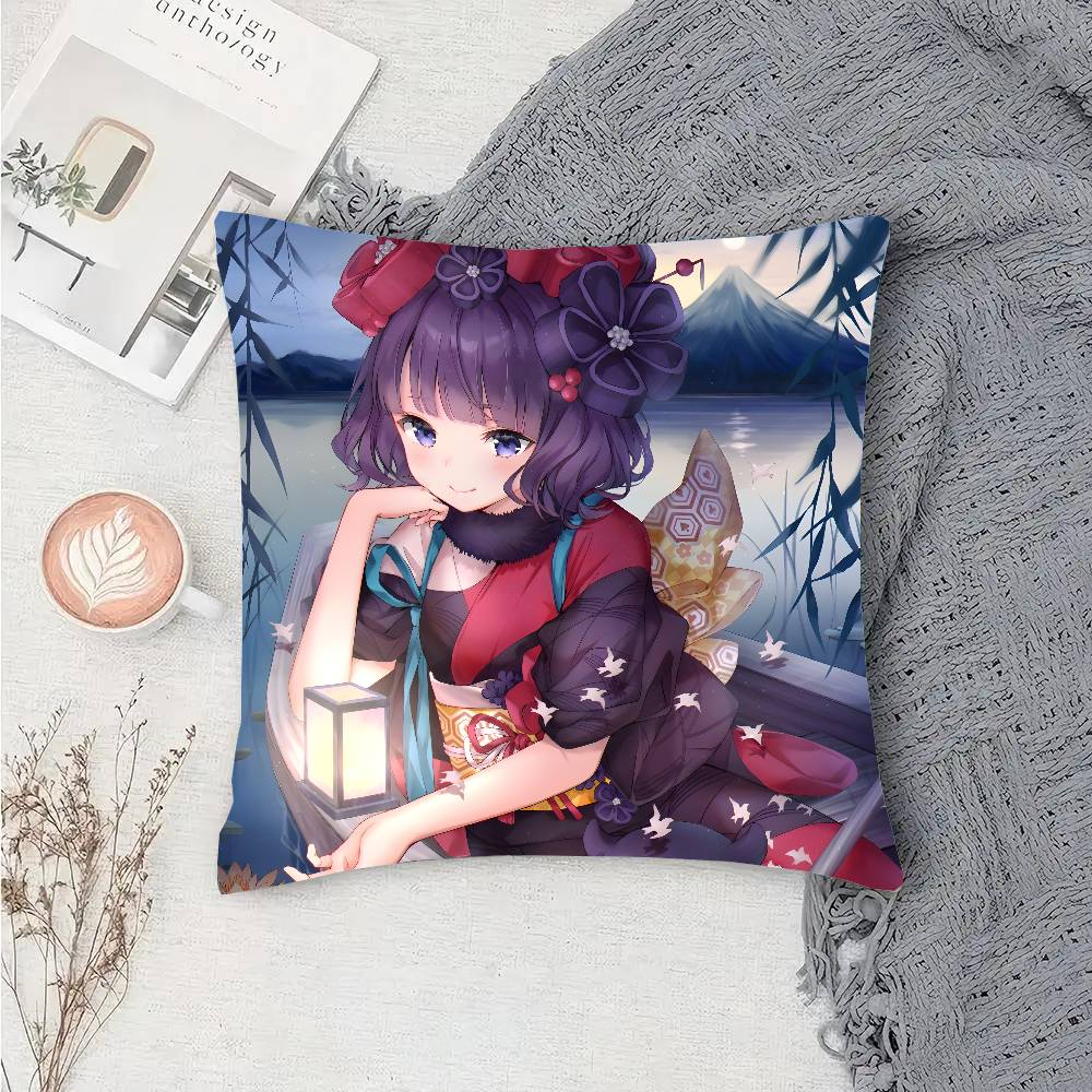 Кацусика Хокусай Анимированная игра Fate Grand Order Наволочка Модная квадратная наволочка Спальня Диван Комната Декор для дома Отдых