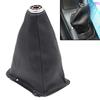 Car Pu Leather Gear Knob Cover Shift Gaitor Boots Dust Proof For Toyota Avensis T250 MK2 II 2002 2003 2004 2005 2006 - 2009