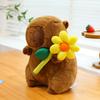 New Internet Celebrity 8-inch Capybara Doll Kapibara Plush Toy Girl Children's Birthday Gift Doll