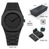 Creative Middle East Arabic Digital Quartz Men's Watch Modern Minimalist Sketching Creative Design Waterproof Women's Watch