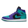 Jordan 1 Женская модель Mid Black Grape BQ6472-502