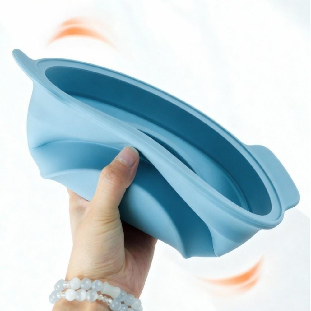 Foldable Silicone Steamer Food Grade Silicone Microwave Steamer Bowl  Camping