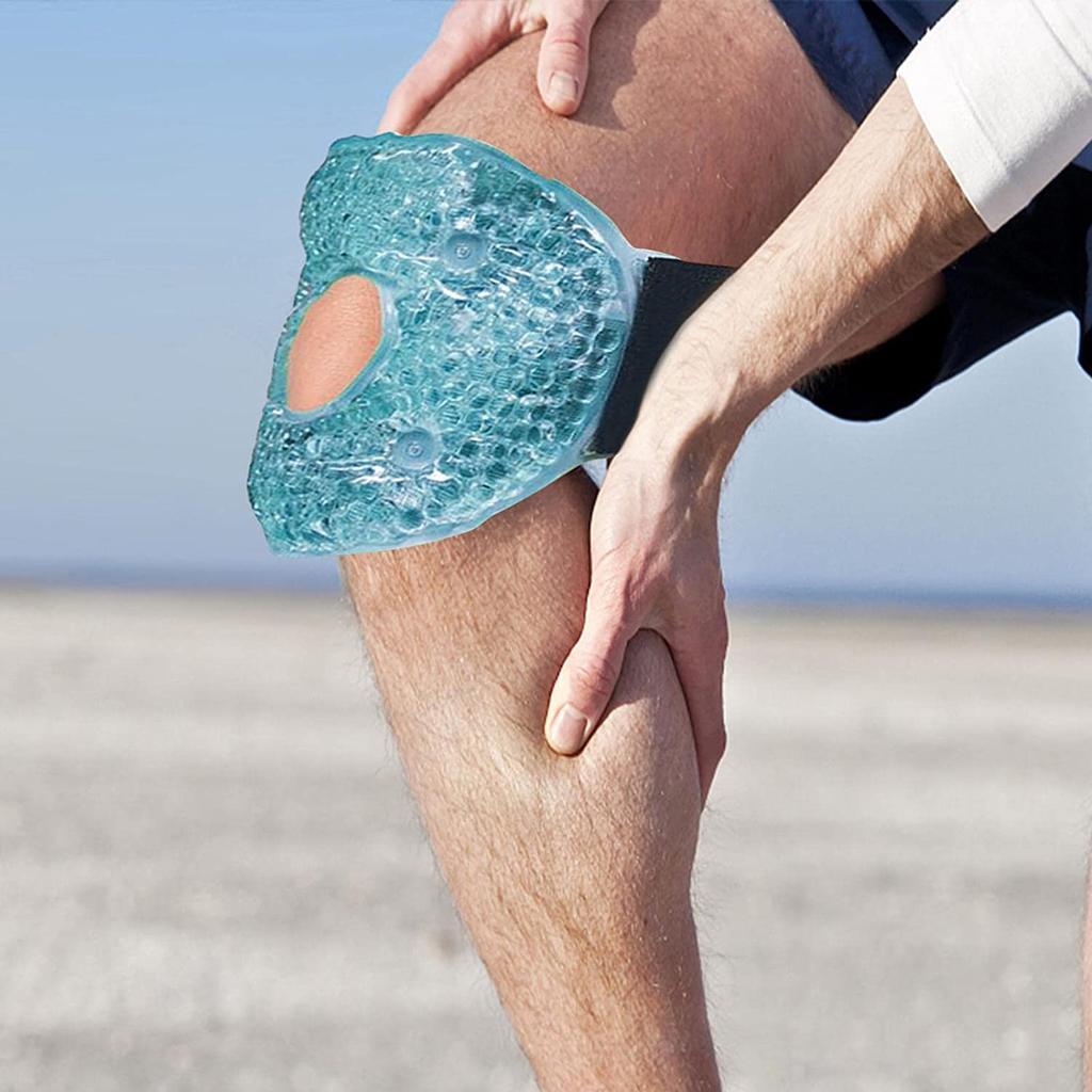 Большой пакет со льдом: Горячая и холодная терапия спортивных травм — бинты на лодыжку, голову, плечо, ногу и колено