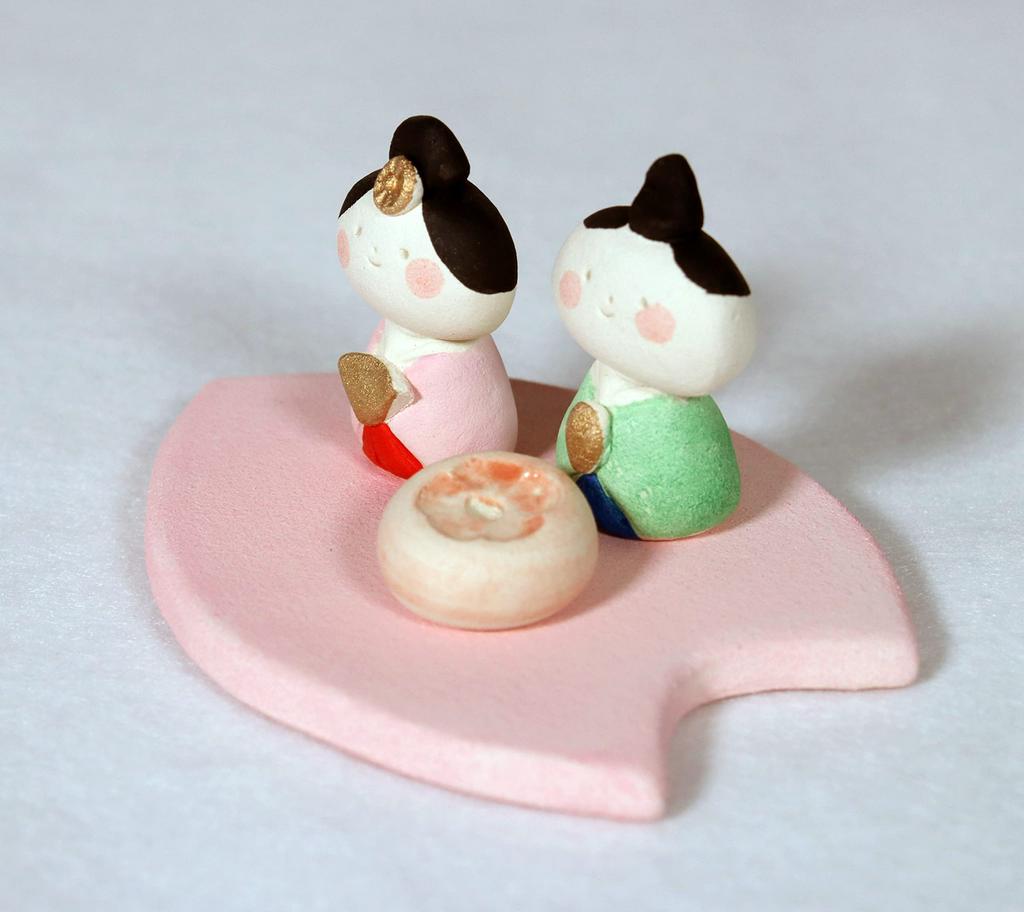 Craftmanhouse Hina Doll Incense Holder for Day Girls'