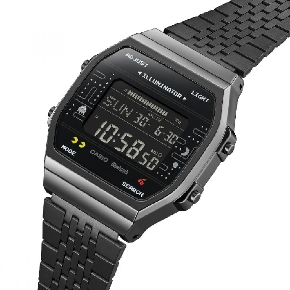Casio [Часы с Bluetooth] Casio Classic Casio Classic Pacman Collaboration Model Black Abl 100wepc 1bjr