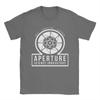Unisexs Portal Aperture Technology Lab TShirt Gaming Top Novelty ShortSleeve Shirt Couples Pure Cotton Loose Streetwear Top