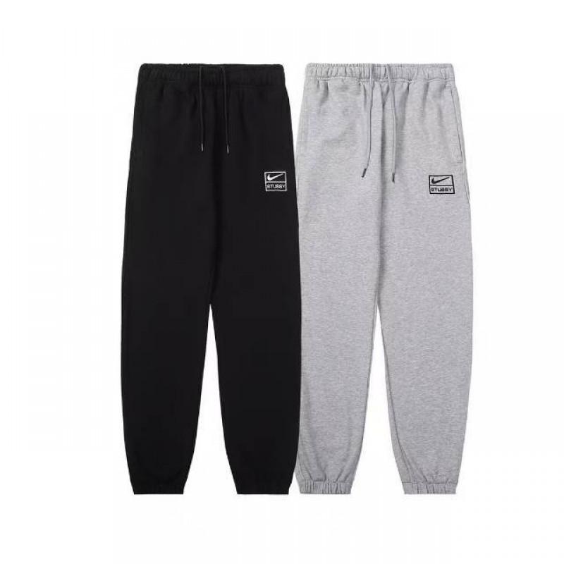 Unisex Cotton Hoodie Sweatpants Set Casual Loose Fit Embroidered Streetwear Men Women Winter 2026