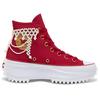 Converse Run Star Hike Модные Удобные Высокие Кеды из Канваса Унисекс Красные A12770C