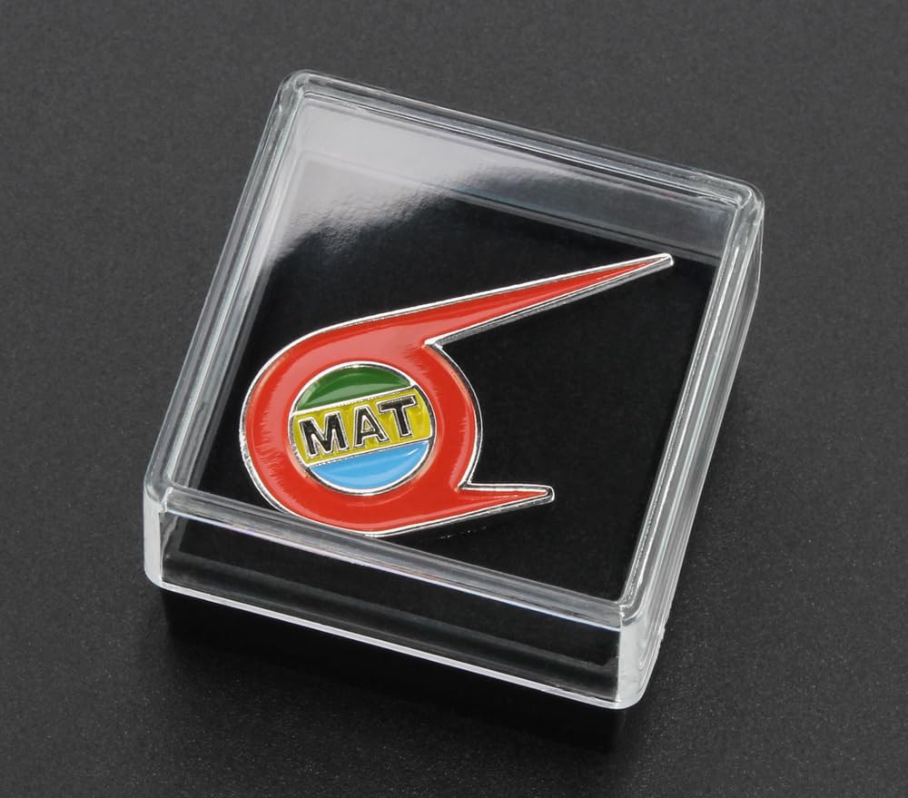 Hasegawa MAT Vehicle Scale Plastic Model Kit with MAT Emblem Pin Badge SP640 1/24 (Automobile)