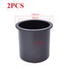 2 шт. ABS пластик черный многофункциональный подстаканник для салона автомобиля для дивана, лодки, RV, дивана, автомобиля