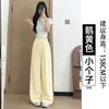 White Ice Silk Wide-leg Pants Women's New Summer Thin Drape Yamamoto Pants Loose Casual Quick-drying Sweatpants