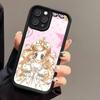 Аниме S-Sugar Sugar Rune Чехол для телефона для IPhone 17 Air 16 E 15 14 Plus 13 12 11 Pro Max Черный Небесный Глаз Ступенчатый Защитный Чехол