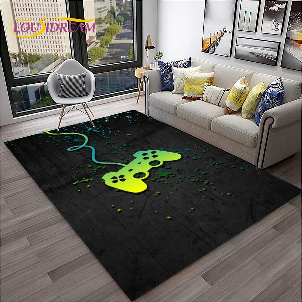 Game Boy GamePad Ретро игровая консоль Коврик для дома Гостиная Спальня Диван Коврик Декор, детский коврик Нескользящий напольный коврик