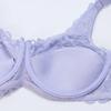 Большой D женский прозрачный ультратонкий бюстгальтер без косточек плюс размер нижнего белья кружевной бюстгальтер