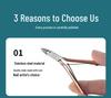 Rose Gold Stainless Steel Cuticle Remover & Pusher Manicure Tool Set