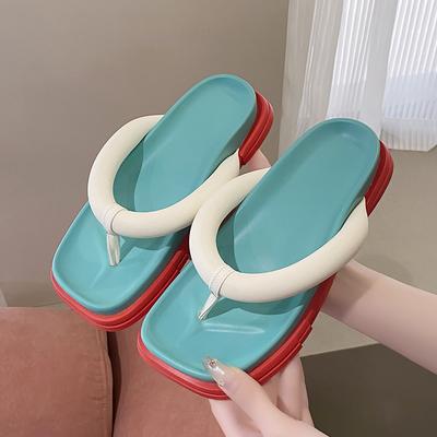 Женские шлепанцы CRLAYDK, удобные, мягкие, кожаные, с нескользящим ремешком, повседневные летние пляжные тапочки, коврик для йоги, шлепанцы