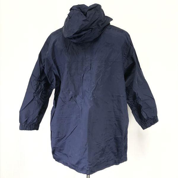 Eddie Bauer 90-е Винтажная Горная Парка Женская XS Темно-синий Нейлоновая Куртка с Капюшоном(ИСПОЛЬЗОВАЛ)