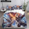 Granblue Fantasy Комплекты постельного белья Одеяло Покрывало Пододеяльник Наволочка 2-3 шт. Комплекты Детский Взрослый Домашний Текстиль