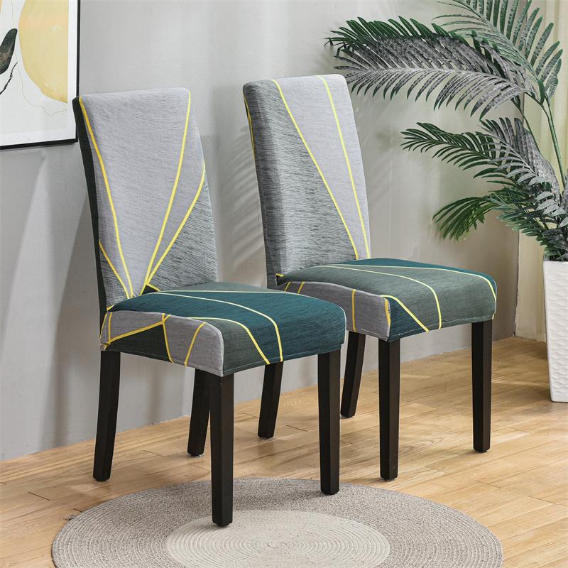 Набор чехлов на стулья из 1/2/4/6 шт., Чехлы-накидки на стулья Парсон для столовой, Съемный чехол для кухонного стула для Эл и Церемонии