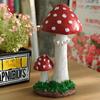 Декор для грибного сада Реалистичные смоляные садовые статуэтки Фигурки Домашний декор Очаровательный современный декор для комнаты Садовые скульптуры Статуи