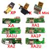 Оригинальный порт зарядки USB Dock, шлейф зарядного устройства для Sony Xperia X XA XA1 XA2 Ultra Compact XZ XZ1 XZ2 XZS X Premium