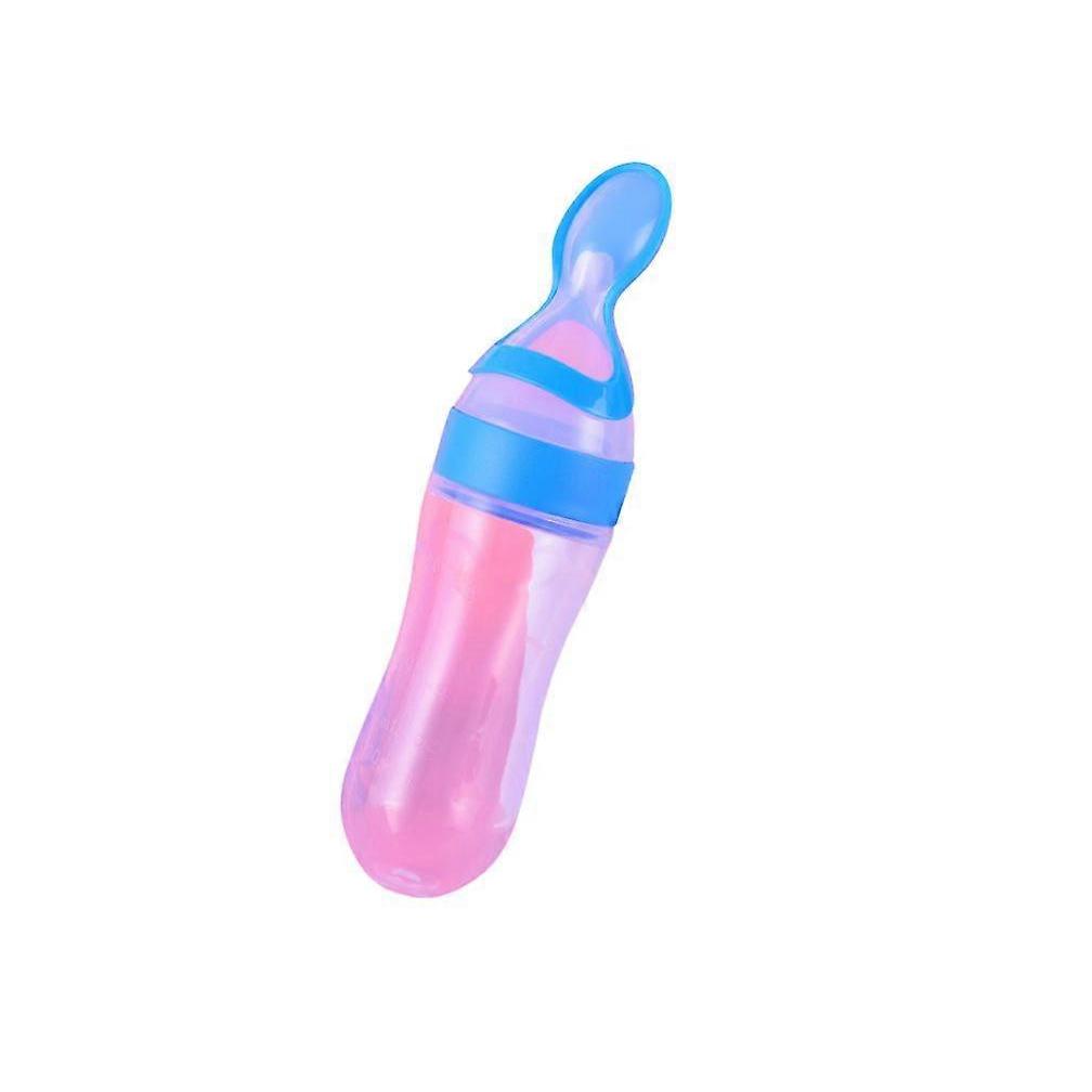 Baby Rice Paste Bottle Rice Paste Spoon Feeding Rice Paste Feeding Bottle Milk Dispenser Squeezing Spoon Rice Paste Feeding Bottle