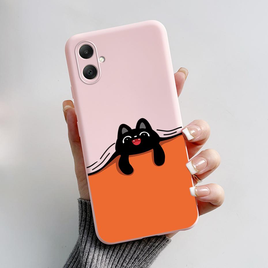 Для Samsung Galaxy A06 Чехол ТПУ Милый Панда Мягкий Силикон Задняя Крышка Чехлы Для Телефона Для Samsung A06 GalaxyA06 A 06 Защитные fundas