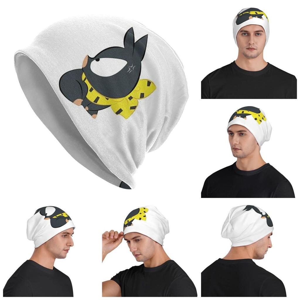 Kanji Ranma Anime Manga Unisex Adult Beanies Caps Knitted Bonnet Hat Warm Fashion Autumn Winter Outdoor Skullies Hats