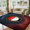 Feyenoord Design Crystal Velvet Rug Soft Decorative Mat for Bedroom Entrance