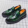 Fashion Fashion New Tassel Loafers New Men's Pointed Thick-soled Leather Shoes Designer Formal Wedding Dress Homecoming Footwear