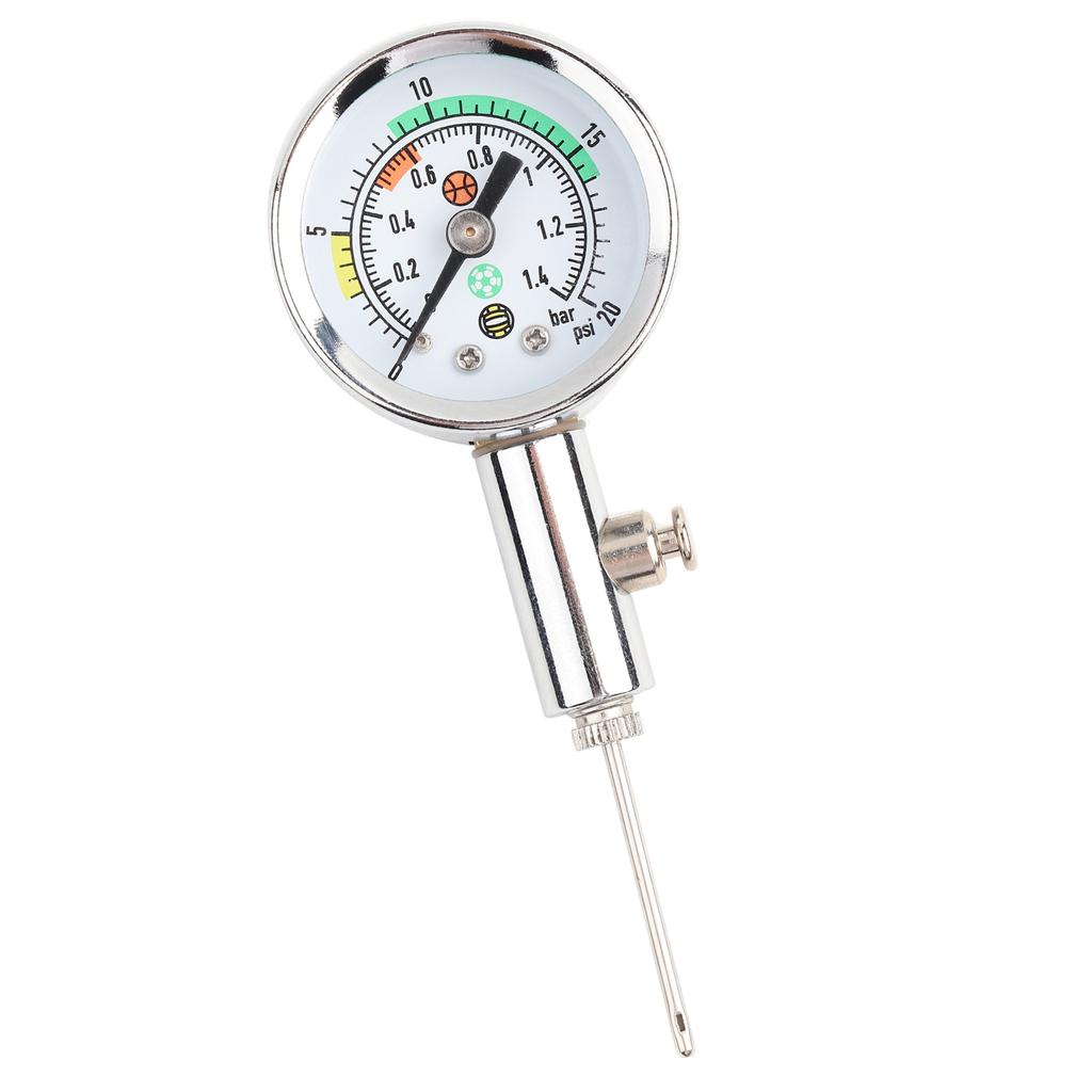 Mini Ulitity Air Pressure Gauge Barometer Tool for Basketball Football Volleyball