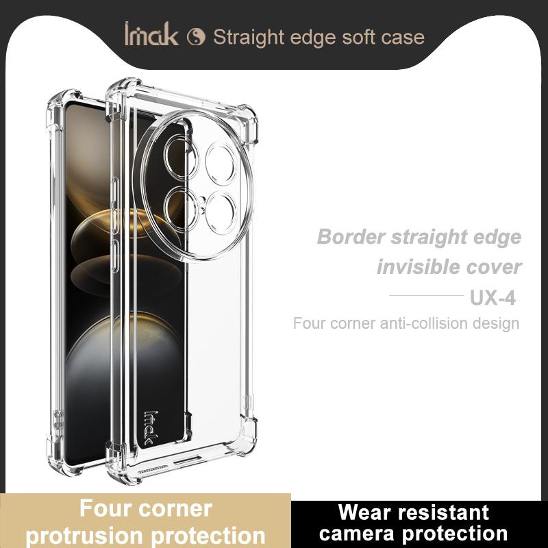 For Vivo X100 Ultra 5G Phone Case IMAK UX-4 Shock-resistant Soft Case