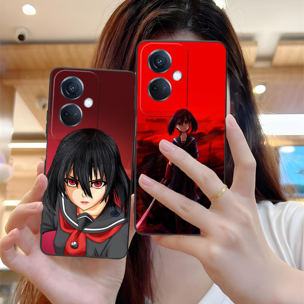 Матовый чехол из ТПУ Akame Kurome для мобильного телефона OPPO Reno 14 13 12 11 10 9 8 7 6 5 F T Pro 5G, цветная печать