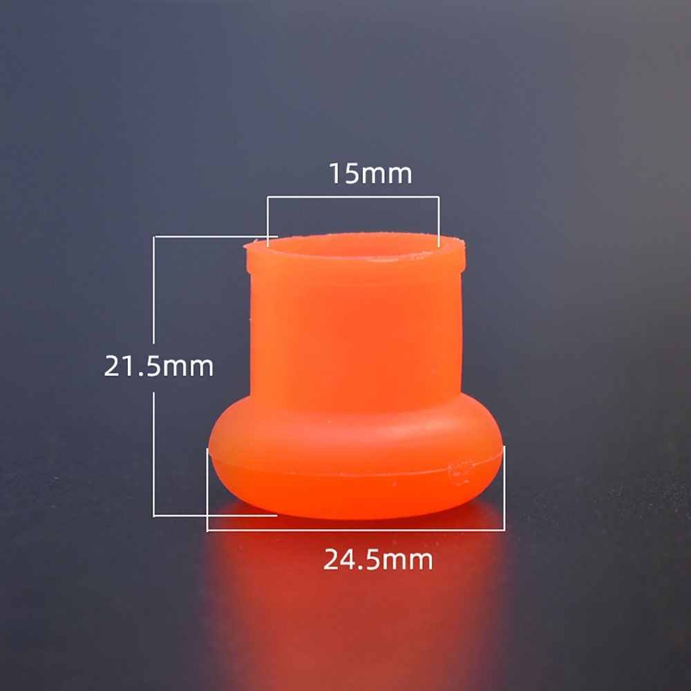 10Pcs Silicone Fishing Rod Retaining Ring Fishing Gear Rod Bottom Protector Fishing Rod Stopper
