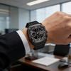 Самые продаваемые многофункциональные водонепроницаемые кварцевые часы мужская мода продвинутое чувство водонепроницаемые двойной дисплей электронные часы